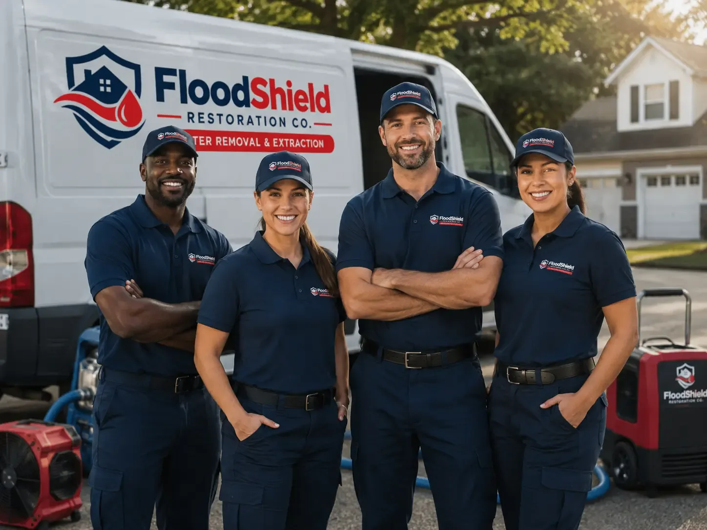 Flood Damage Restoration company in Bernard, IA